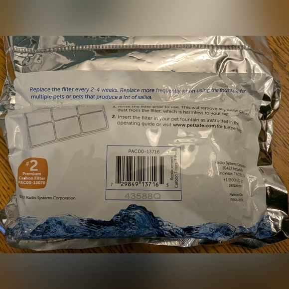 PetSafe Replacement Filter for the Drink well Dog and Cat Water Fountain, 3 Pack - Picture 4 of 4